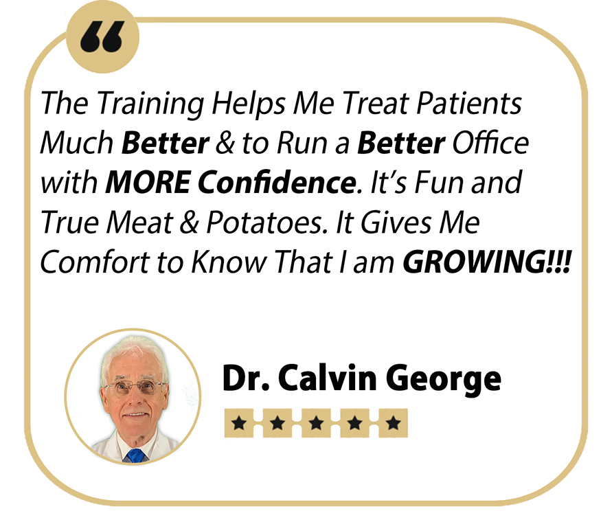 Dr. Calvin George Testimonial